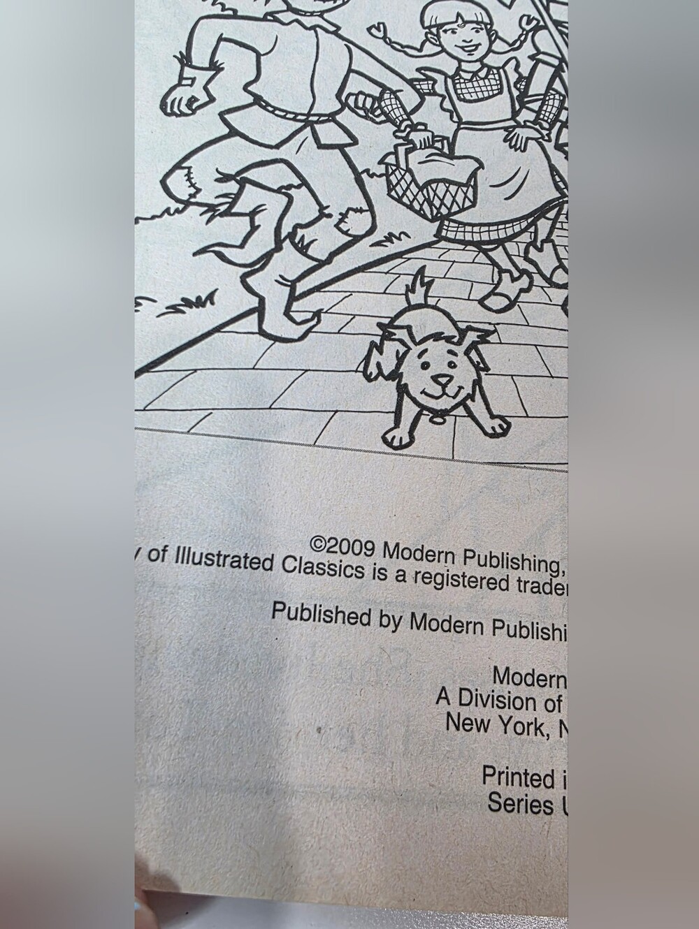 2009 The Wizard Of Iz Coloring Book - Picture 2 of 8